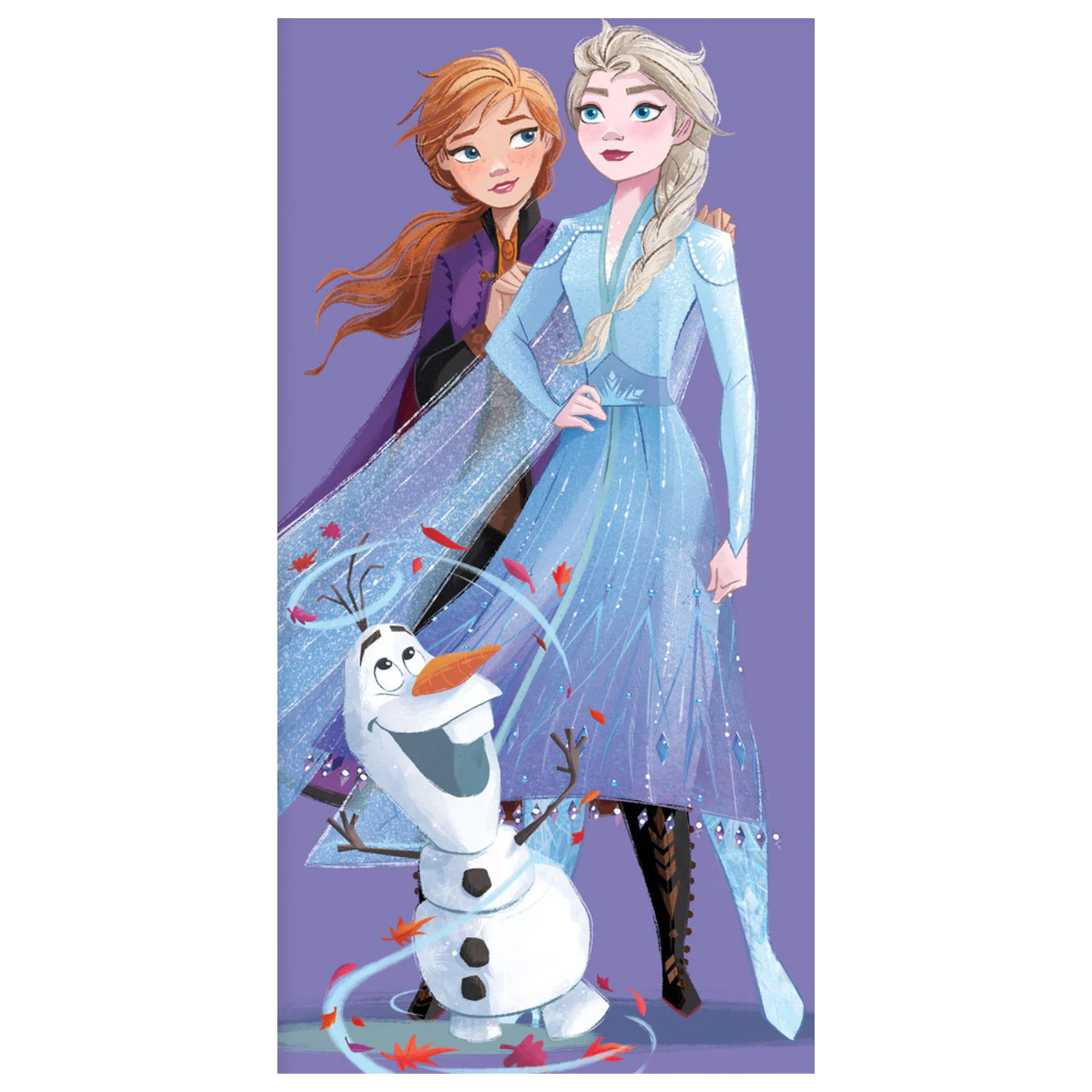 Disney Frozen Fioletowy ręcznik zdjęcie produktu