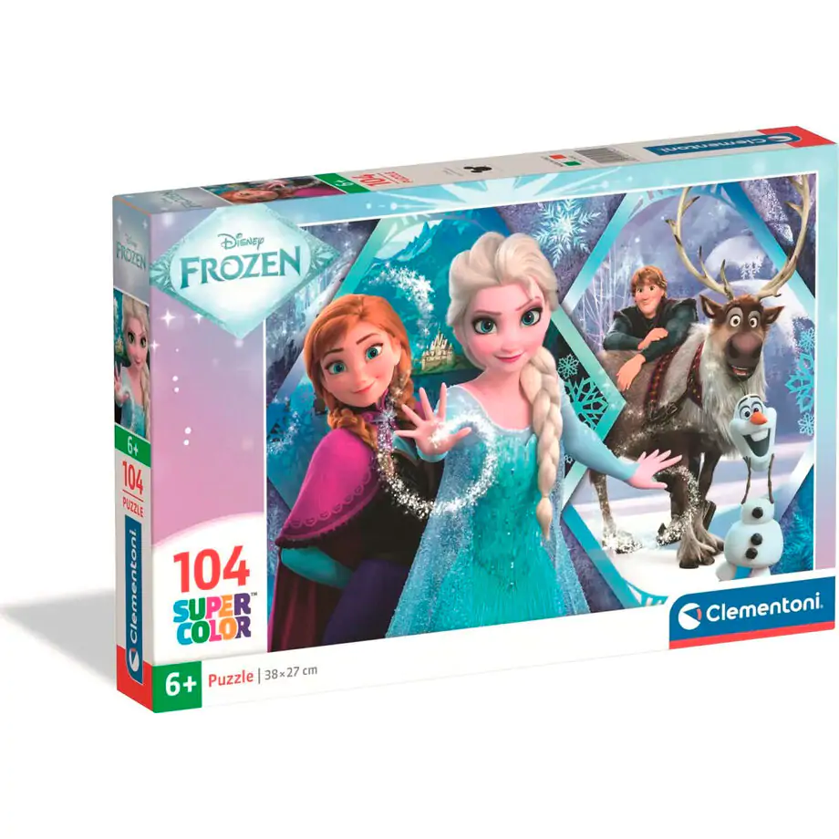 Puzzle Disney Frozen 104 elementy zdjęcie produktu