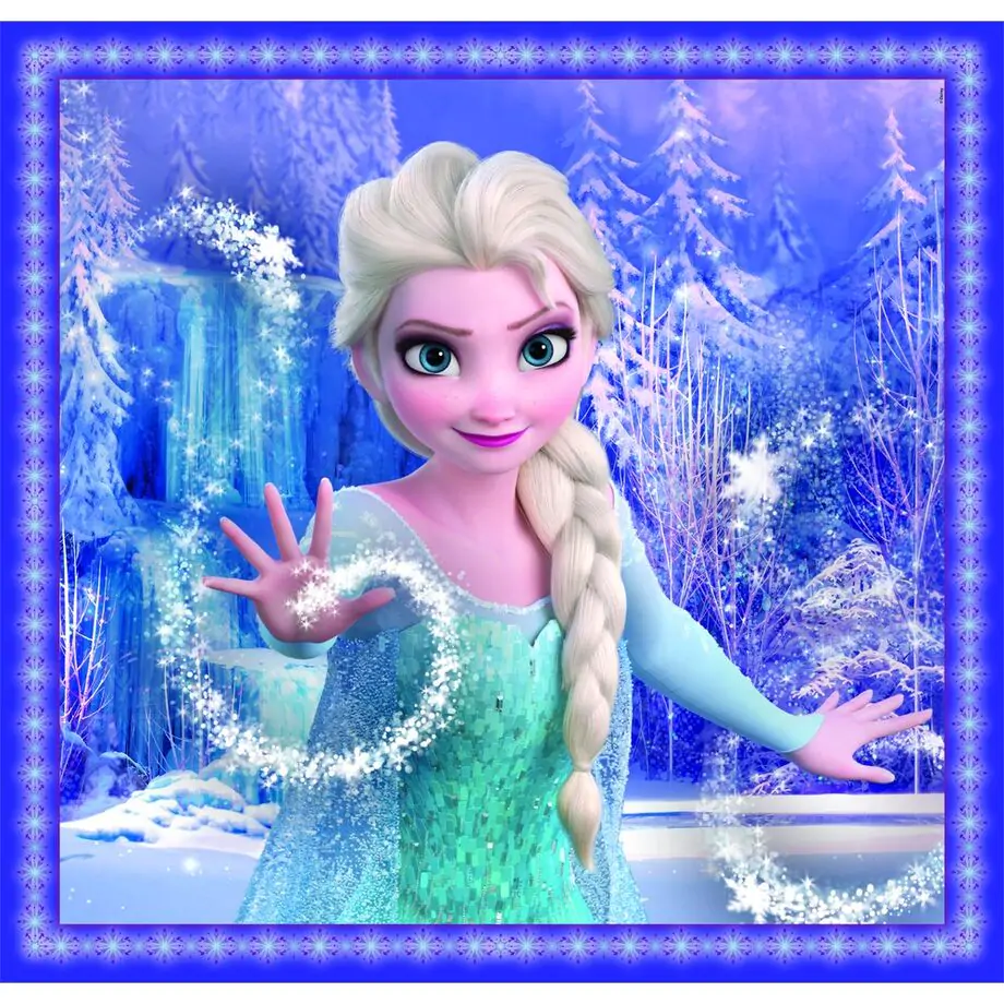 Puzzle Disney Frozen 3x48 elementów zdjęcie produktu