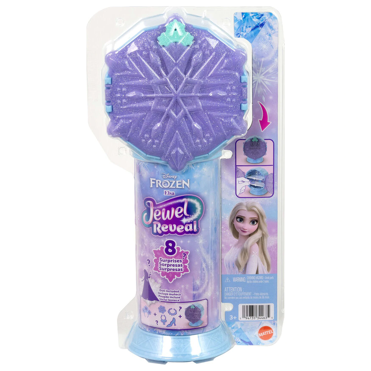 Disney Frozen Reveal Elsa lalka zdjęcie produktu