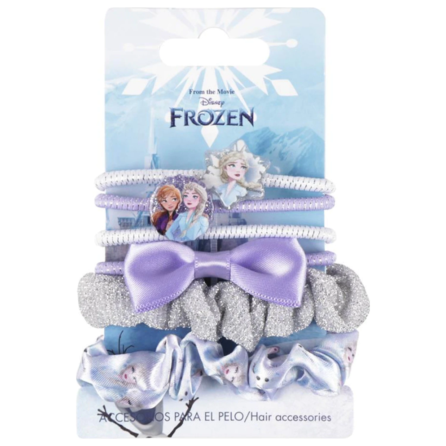 Disney Frozen Royal Zestaw gumek do włosów 6 sztuk zdjęcie produktu