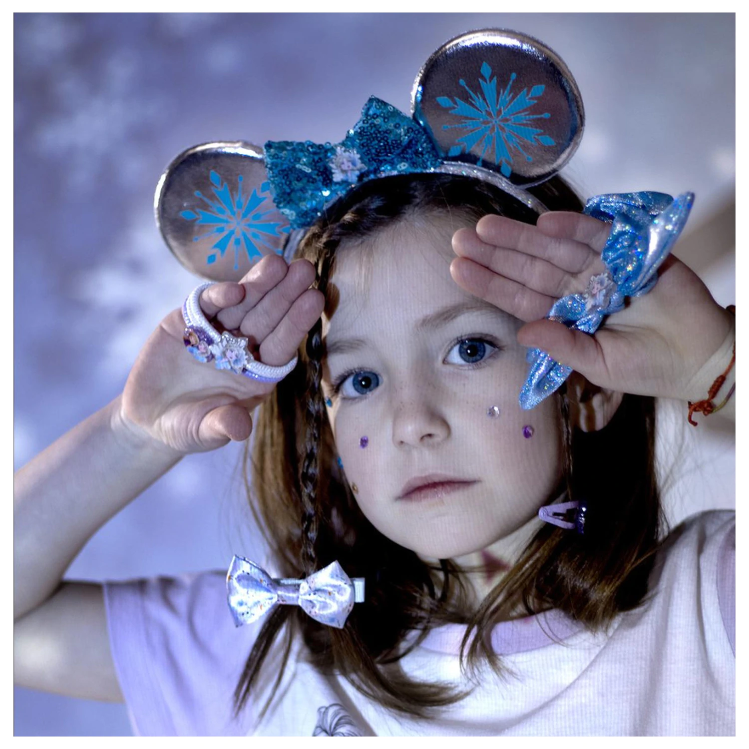 Disney Frozen Royal Zestaw gumek do włosów 6 sztuk zdjęcie produktu