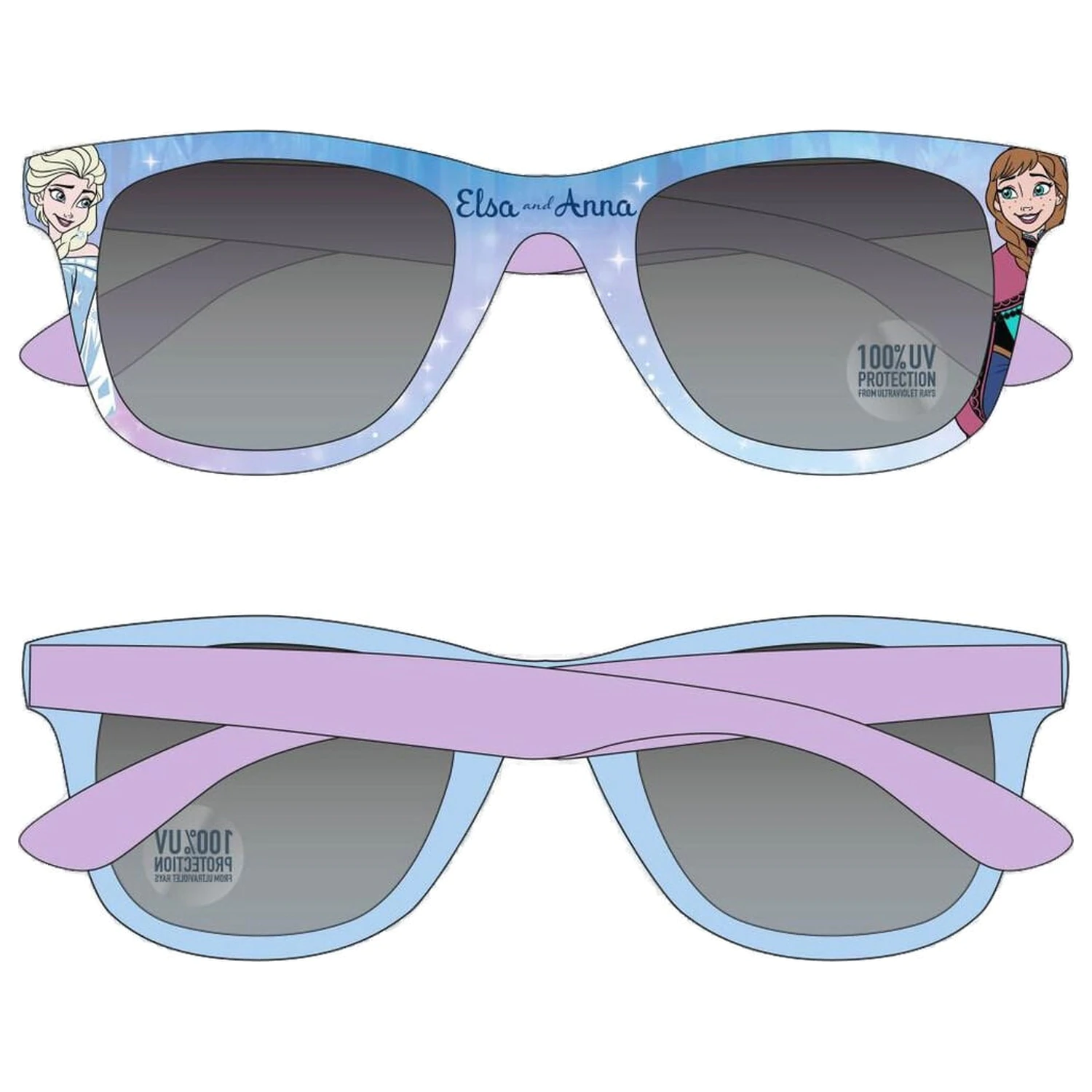 Zestaw Disney Frozen czapka z daszkiem i okulary przeciwsłoneczne zdjęcie produktu