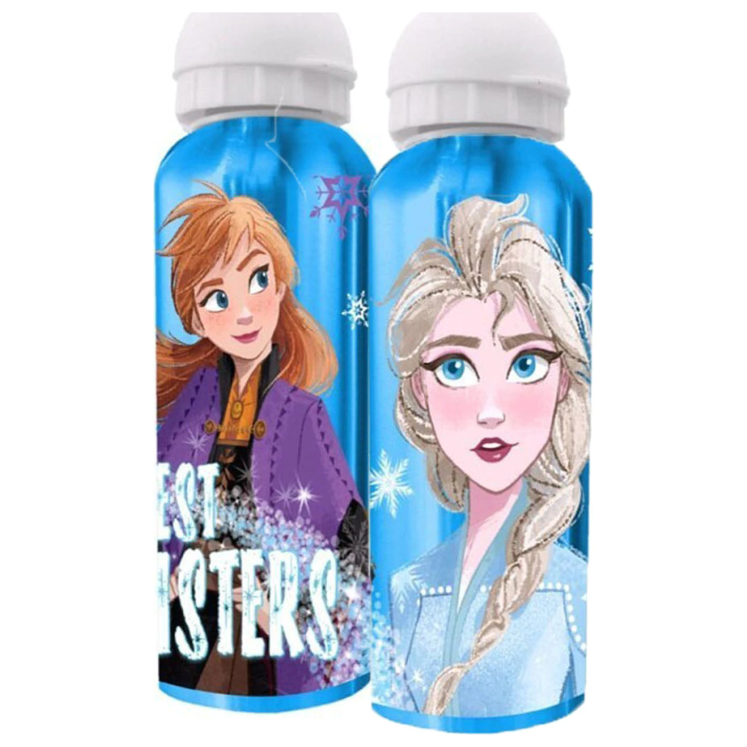 Disney Frozen Sisters Aluminiowa butelka na wodę z nakrętką do picia 500 ml zdjęcie produktu