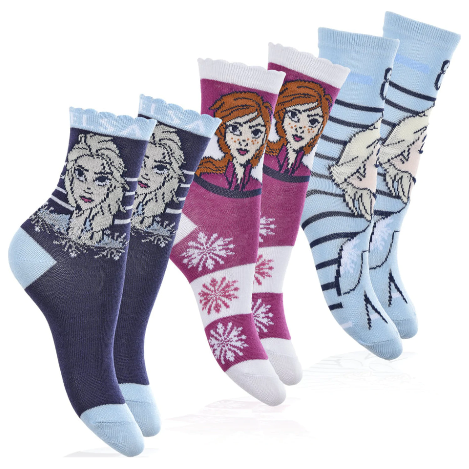 Disney Frozen Sisters skarpetki dziecięce 31/34 zdjęcie produktu