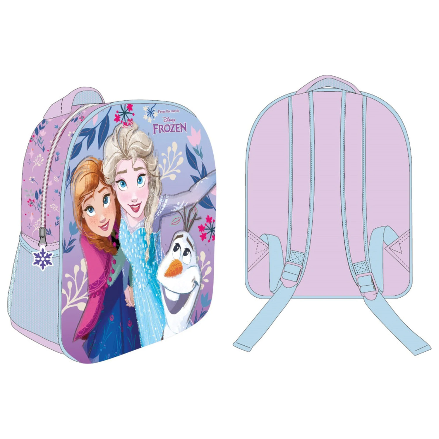 Disney Frozen Sisters of Snow Deluxe 3D Plecak, Torba 30 cm zdjęcie produktu