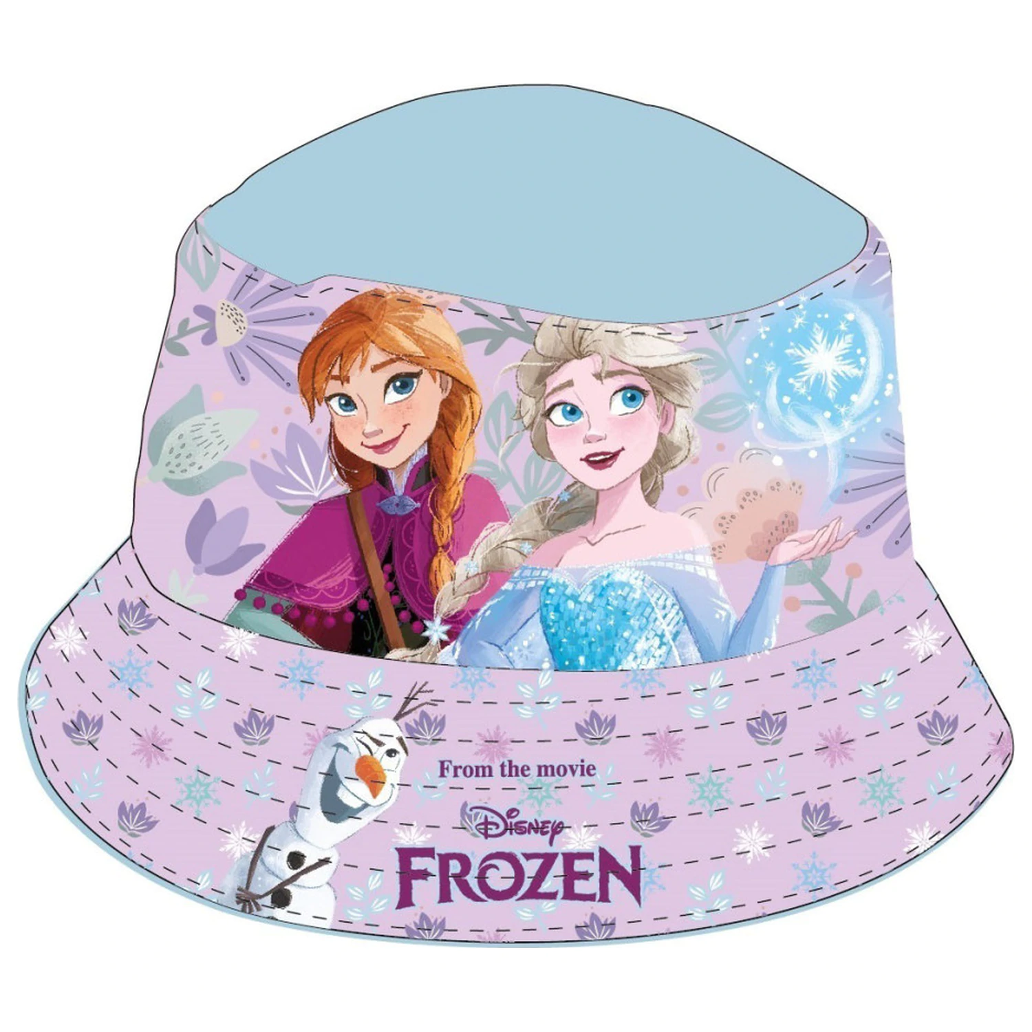 Disney Frozen Sisters of Snow Dziecięcy Kapelusz typu Bucket 54 cm zdjęcie produktu