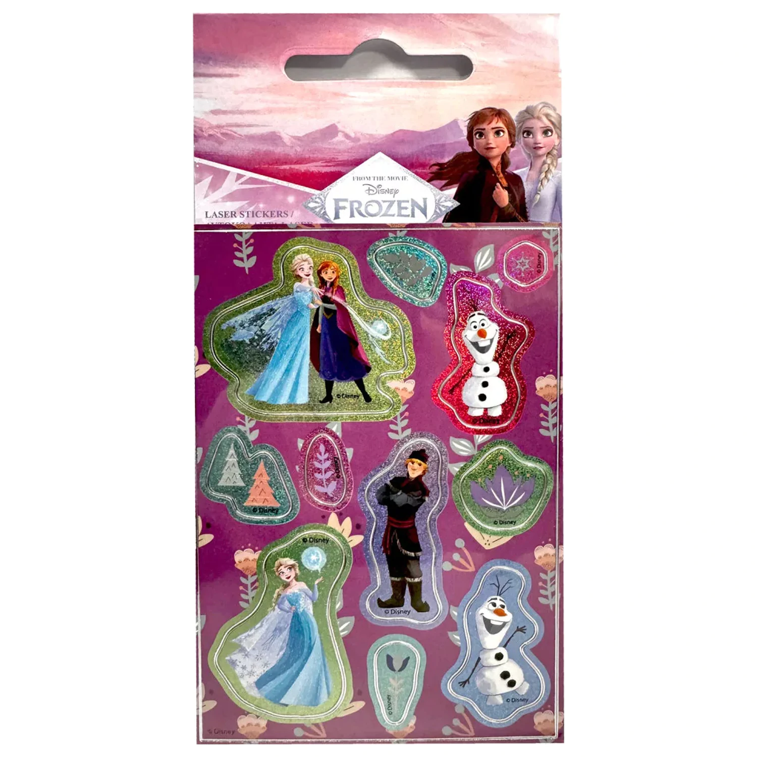 Disney Frozen Snowburst Holographic Zestaw naklejek zdjęcie produktu