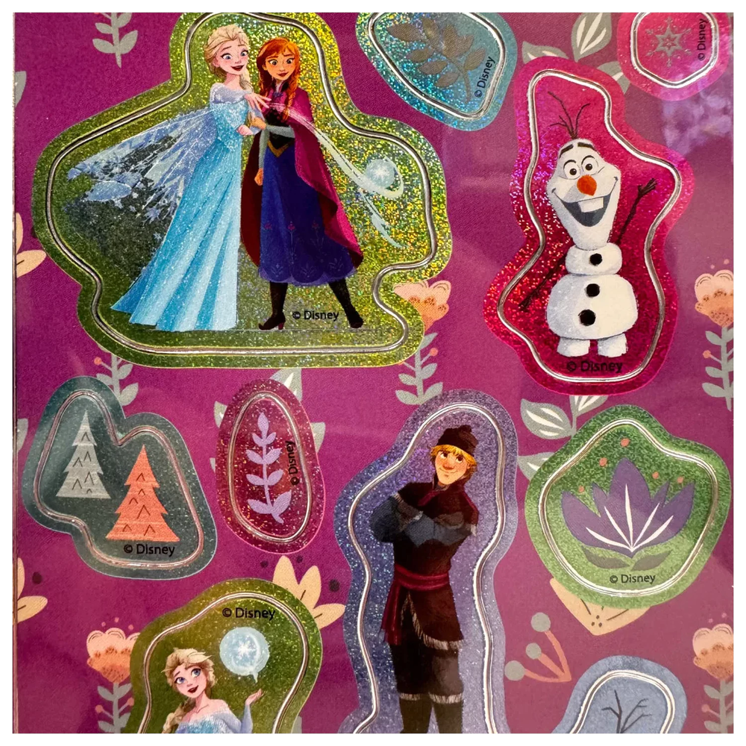 Disney Frozen Snowburst Holographic Zestaw naklejek zdjęcie produktu