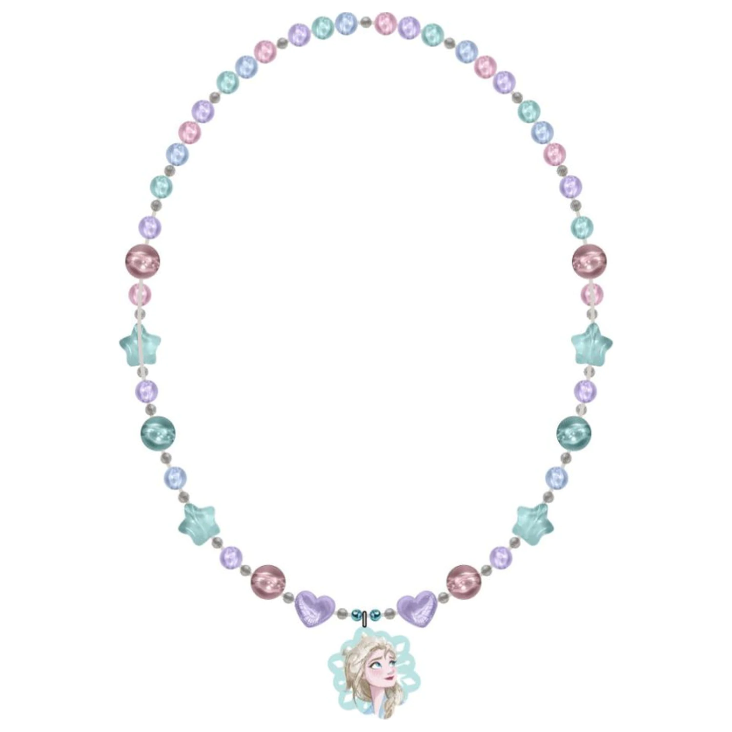 Disney Frozen Płatki Śniegu Koralikowy Naszyjnik zdjęcie produktu