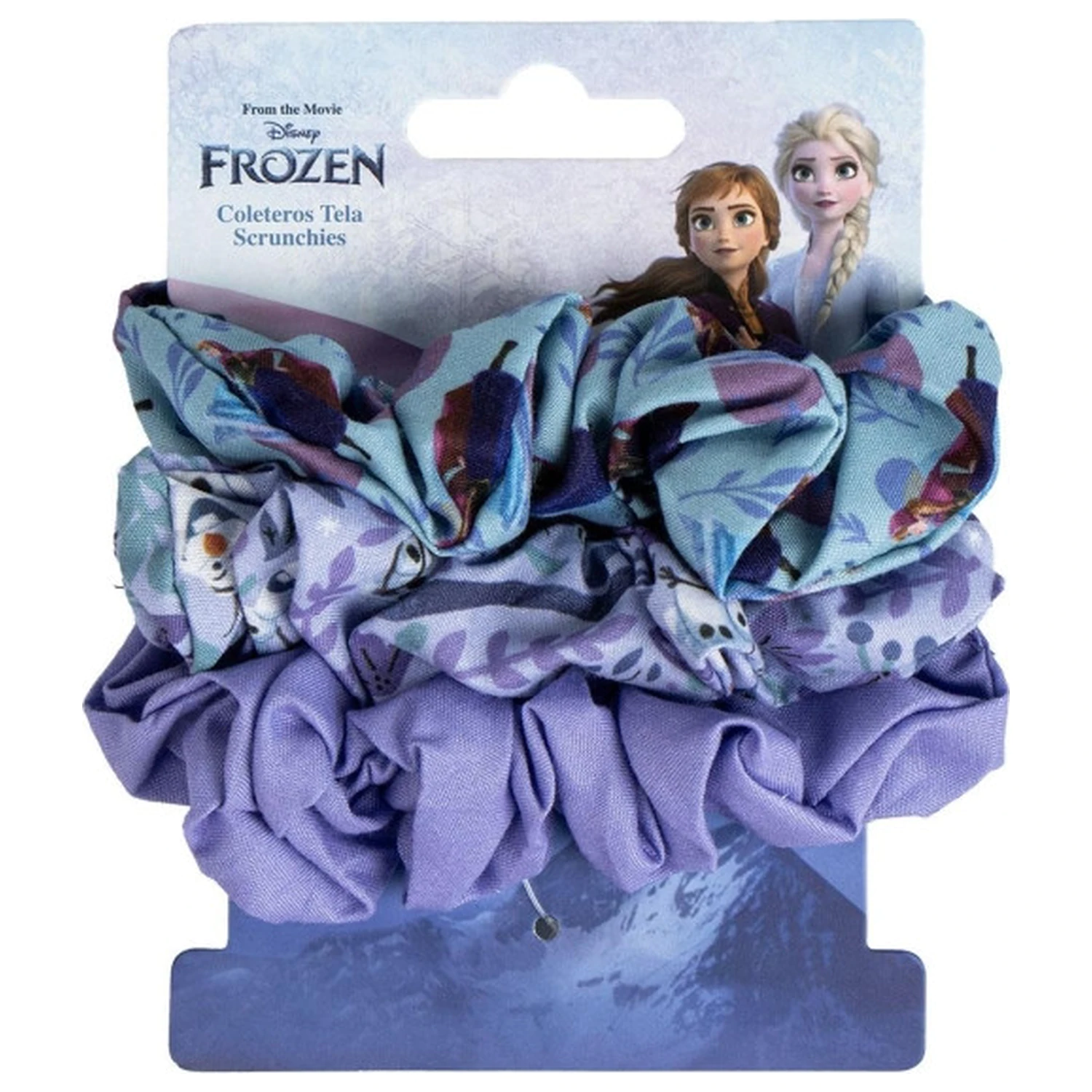 Disney Frozen Snowflakes Zestaw 3-pak Gumek do Włosów zdjęcie produktu