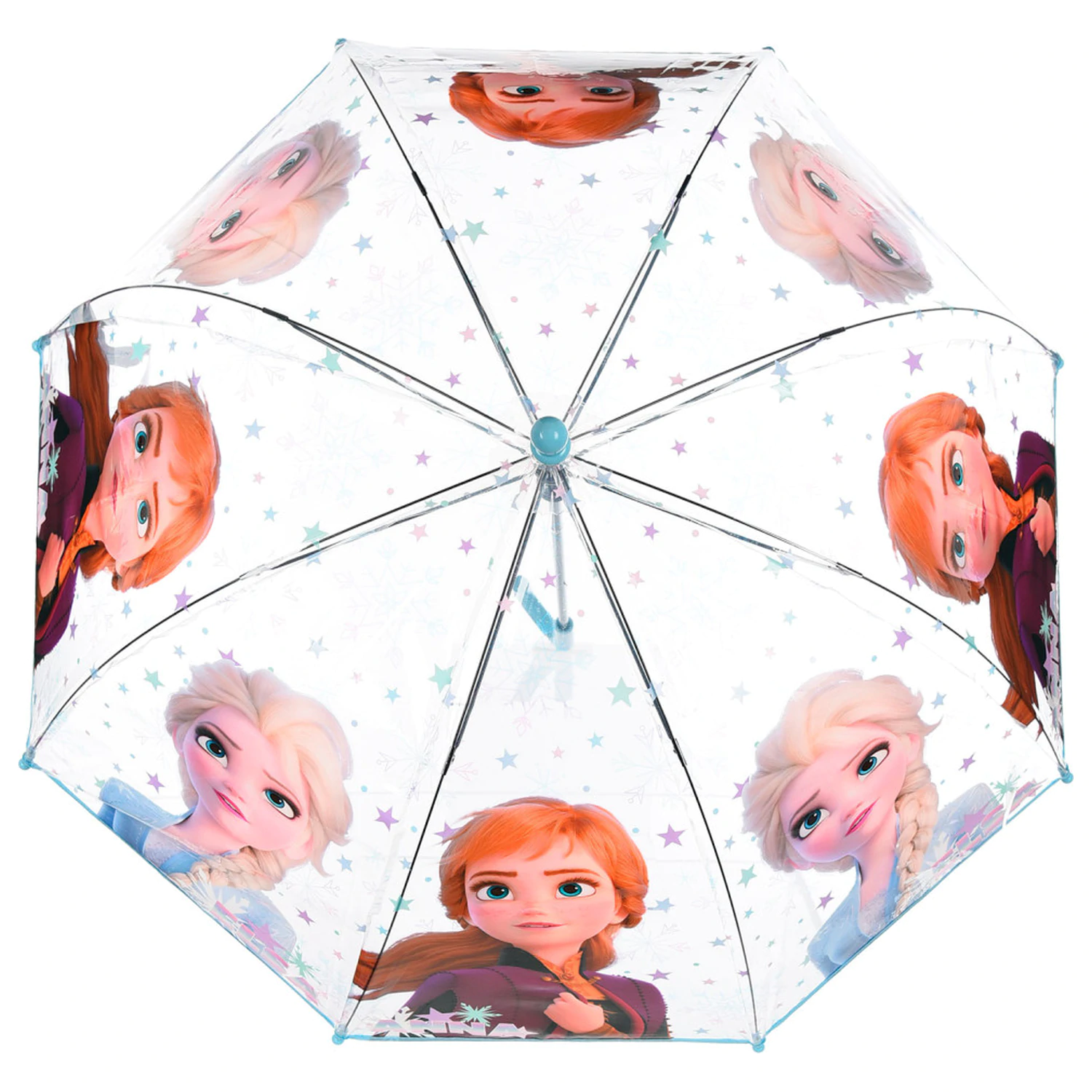 Disney Frozen Stars Kids Przezroczysta parasolka zdjęcie produktu