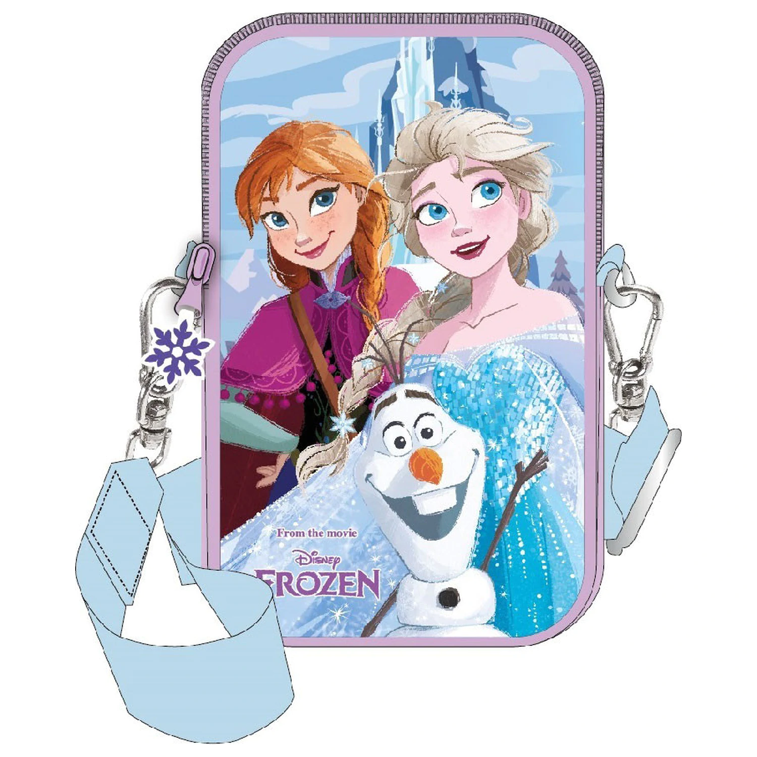 Disney Frozen Trio Deluxe uchwyt na telefon torba 18 cm zdjęcie produktu