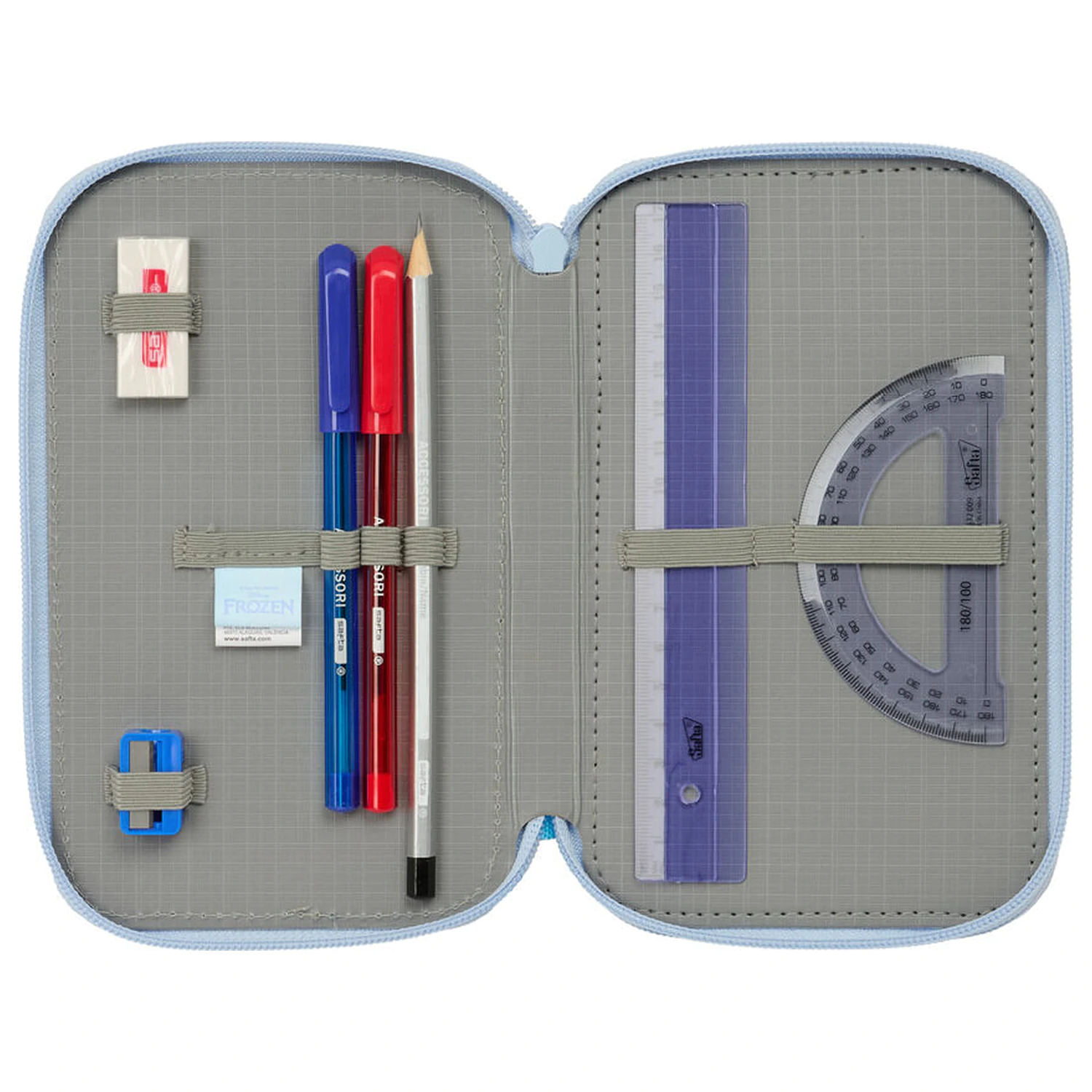 Disney Frozen potrójny piórnik 37 szt. zdjęcie produktu