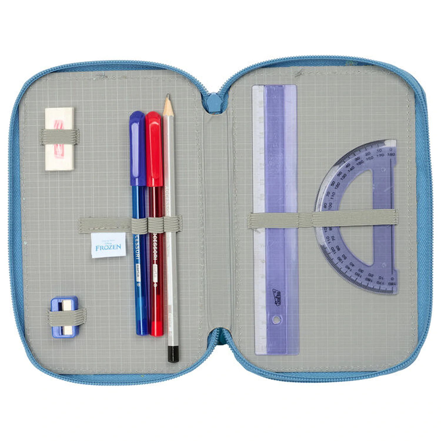 Disney Frozen potrójny piórnik 37 elementów zdjęcie produktu