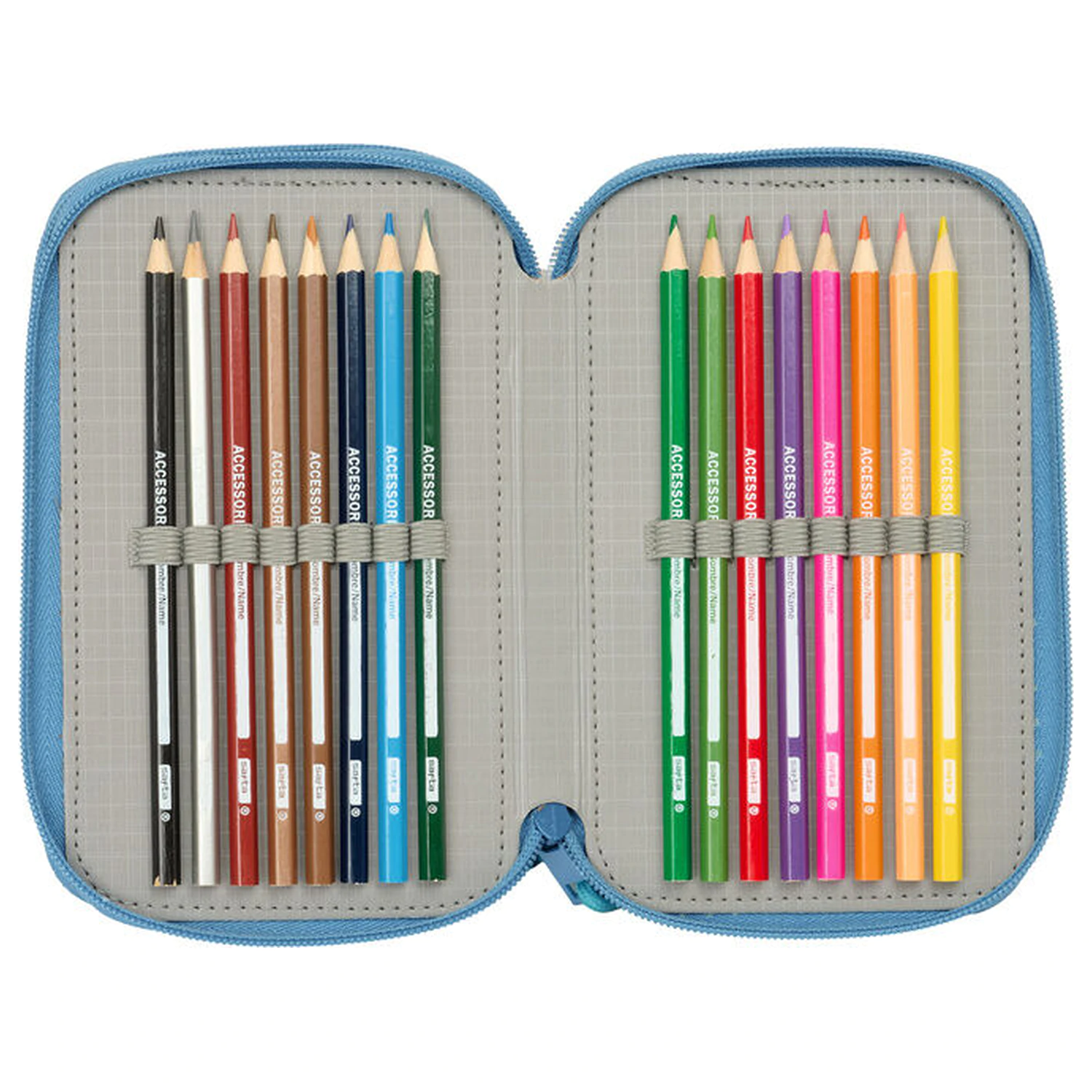 Disney Frozen potrójny piórnik 37 elementów zdjęcie produktu