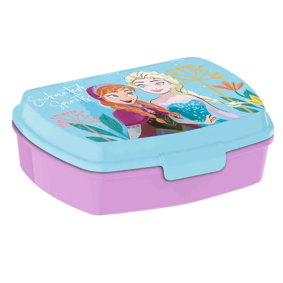 Disney Frozen Lunch box + aluminiowa butelka 500 ml - zestaw zdjęcie produktu