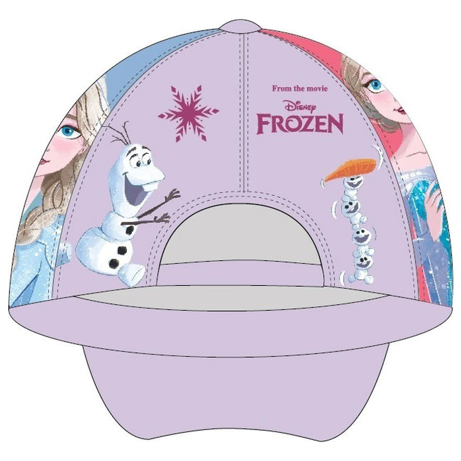 Disney Frozen Wonders dziecięca czapka z daszkiem 54 cm zdjęcie produktu