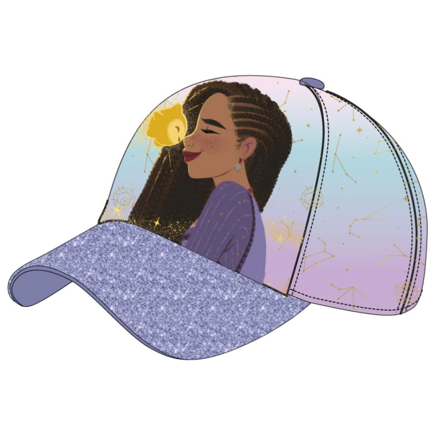 Disney Wish Magic Kids' czapka z daszkiem 53 cm zdjęcie produktu