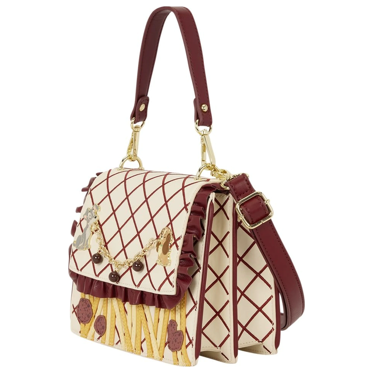Torebka listonoszka Disney by Loungefly Lady & the Tramp Spaghetti Dinner zdjęcie produktu
