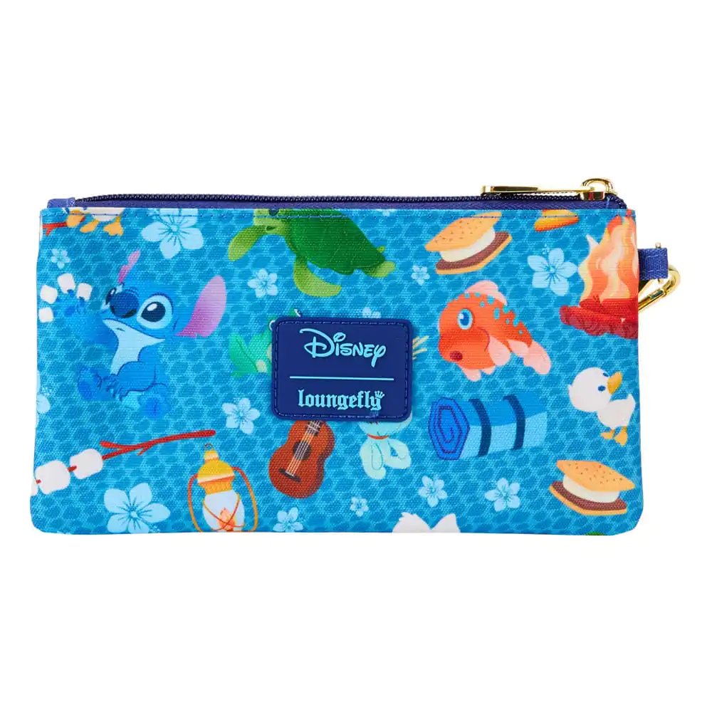 Portfel Disney by Loungefly Lilo & Stitch Camping Cuties AOP Wristlet zdjęcie produktu