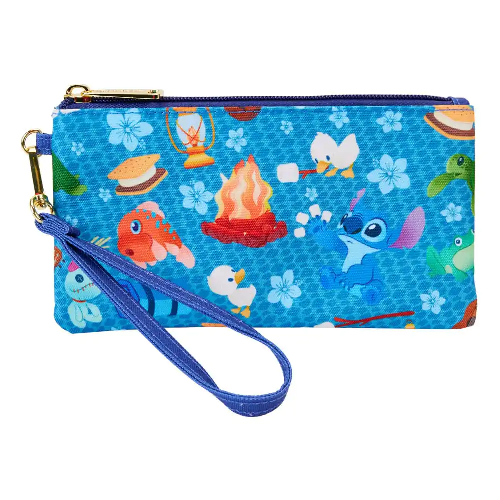 Portfel Disney by Loungefly Lilo & Stitch Camping Cuties AOP Wristlet zdjęcie produktu