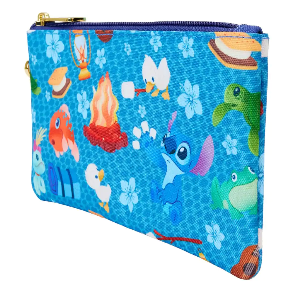 Portfel Disney by Loungefly Lilo & Stitch Camping Cuties AOP Wristlet zdjęcie produktu