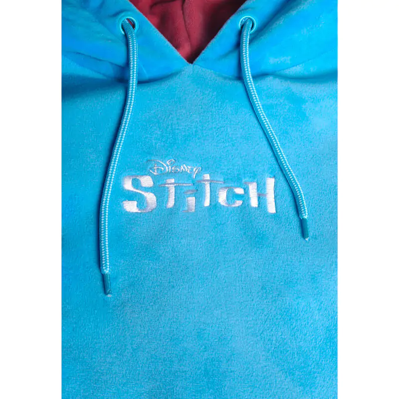 Disney Lilo & Stitch - Stitch damska krótka bluza z kapturem (cropped hoodie) zdjęcie produktu