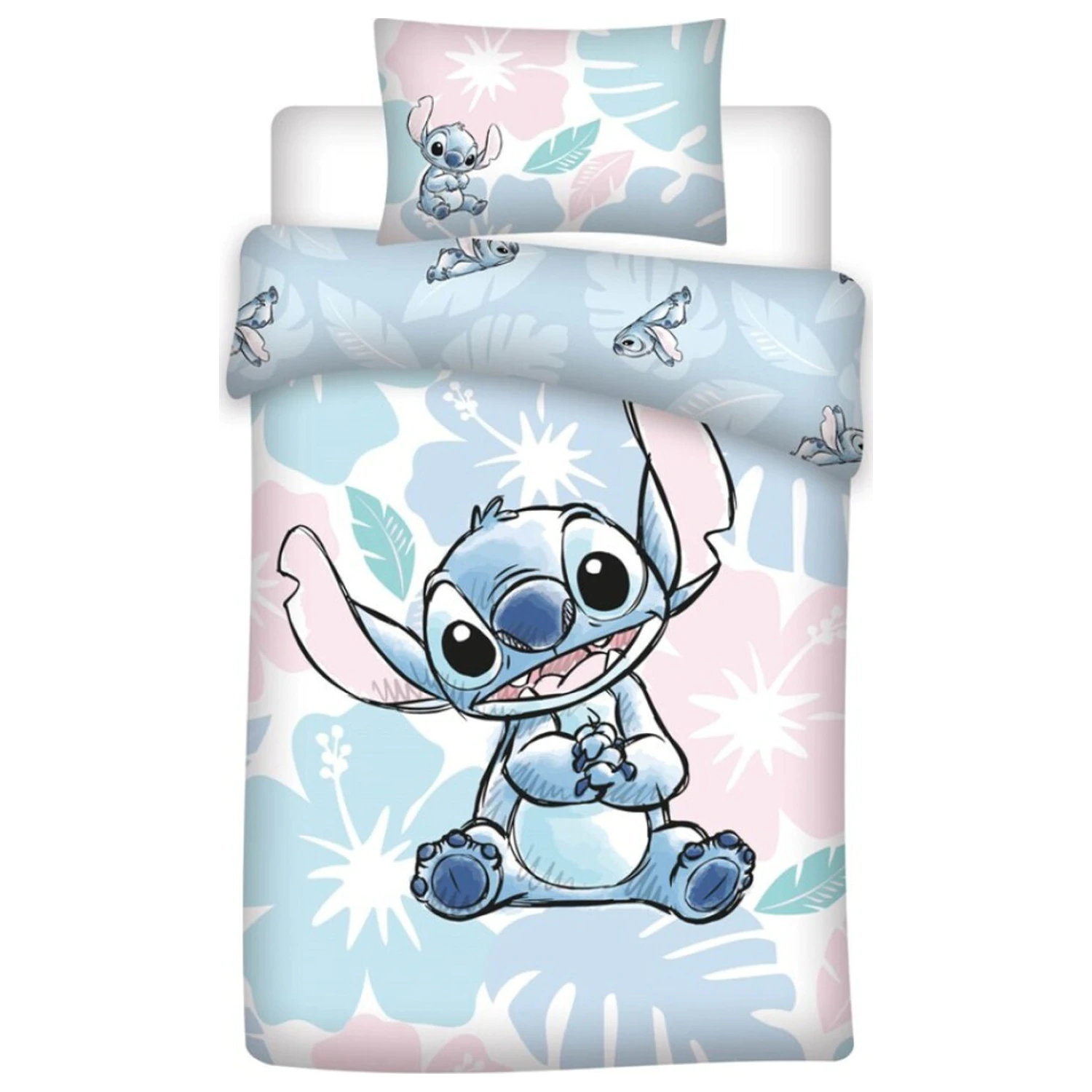 Disney Stitch Pastel dla dzieci Poszewka na kołdrę dla maluchów zdjęcie produktu