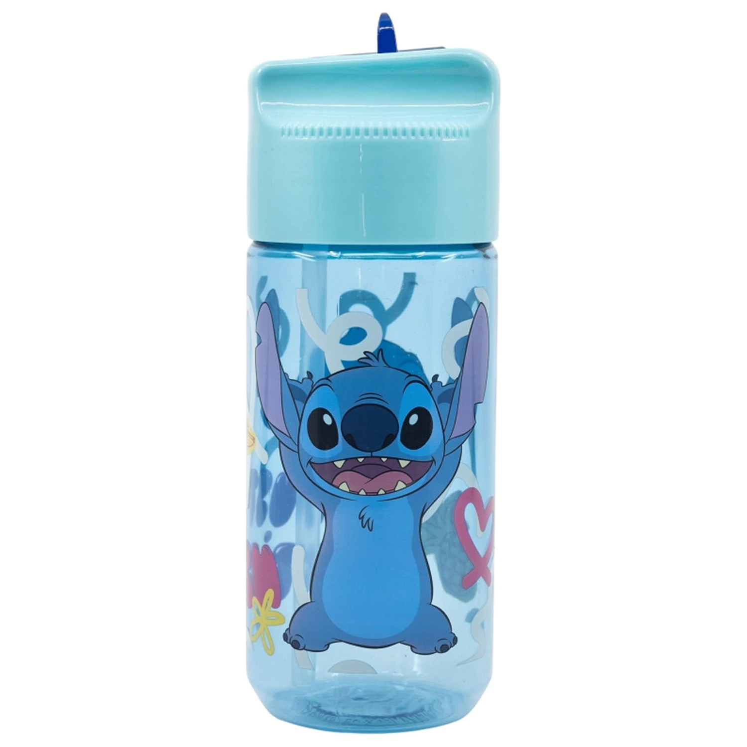 Disney Lilo and Stitch Palms Hydro Plastic Straw Butelka na wodę 430 ml zdjęcie produktu