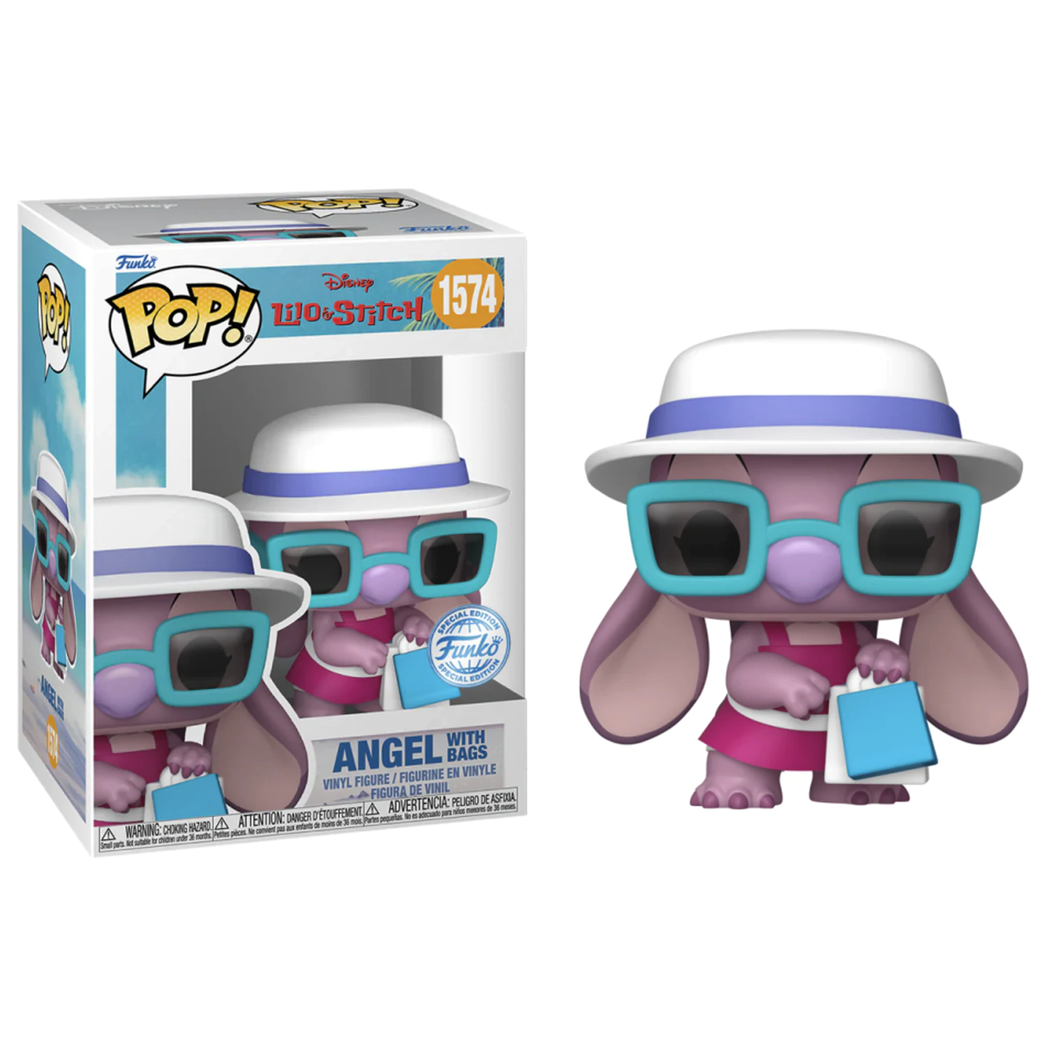 Disney Lilo & Stitch Funko POP! figurka Angel with bags zdjęcie produktu