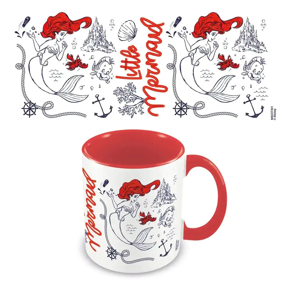 "Disney Mug Mała Syrenka Red" zdjęcie produktu