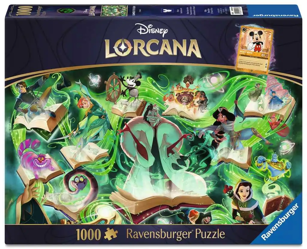 Puzzle Disney Lorcana Glimmers of the Realm: Emerald (1000 elementów) zdjęcie produktu