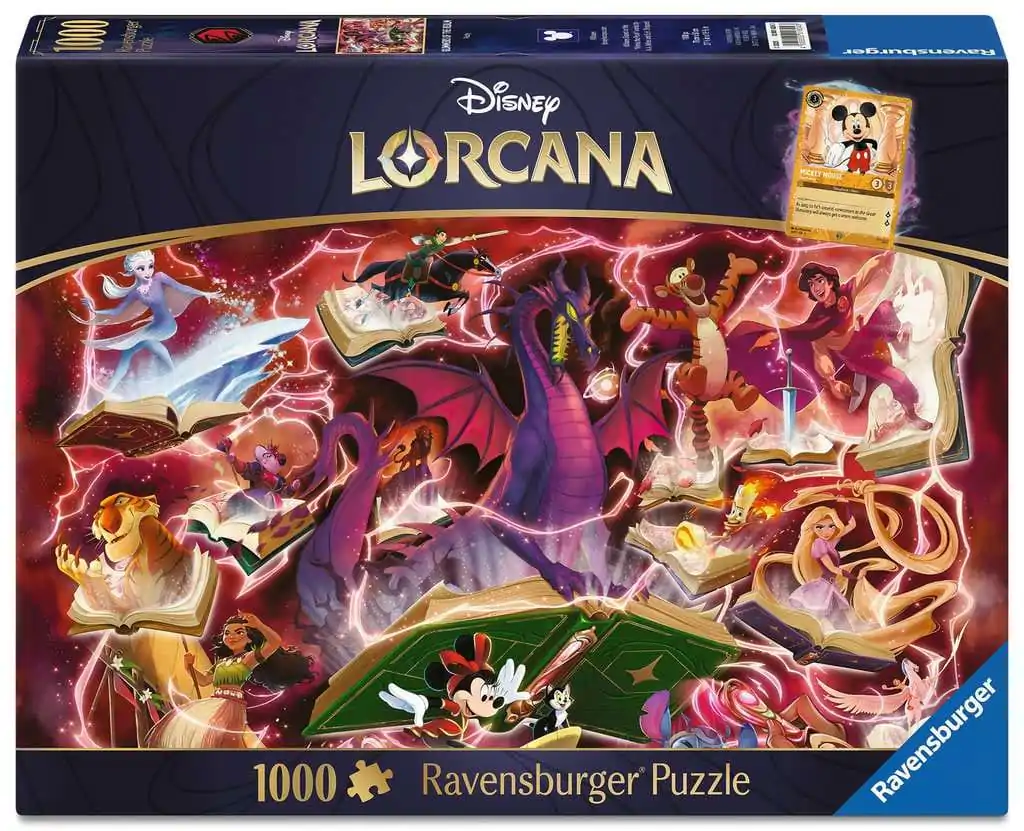 Puzzle Disney Lorcana Glimmers of the Realm: Ruby (1000 elementów) zdjęcie produktu
