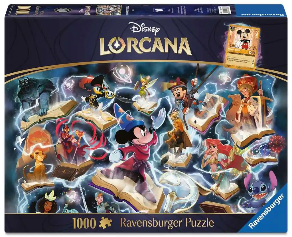 Disney Lorcana Puzzle Glimmers of the Realm: Steel (1000 elementów) zdjęcie produktu