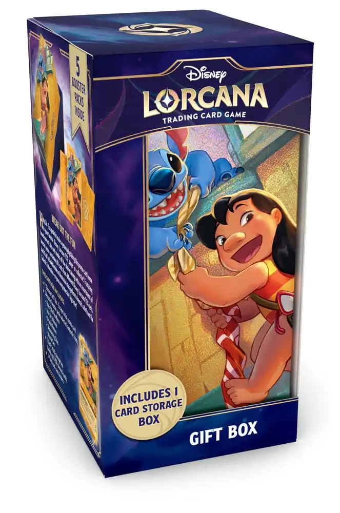 Disney Lorcana TCG Archazia's Island Gift Set Stitch *English Edition* - Zestaw Upominkowy zdjęcie produktu