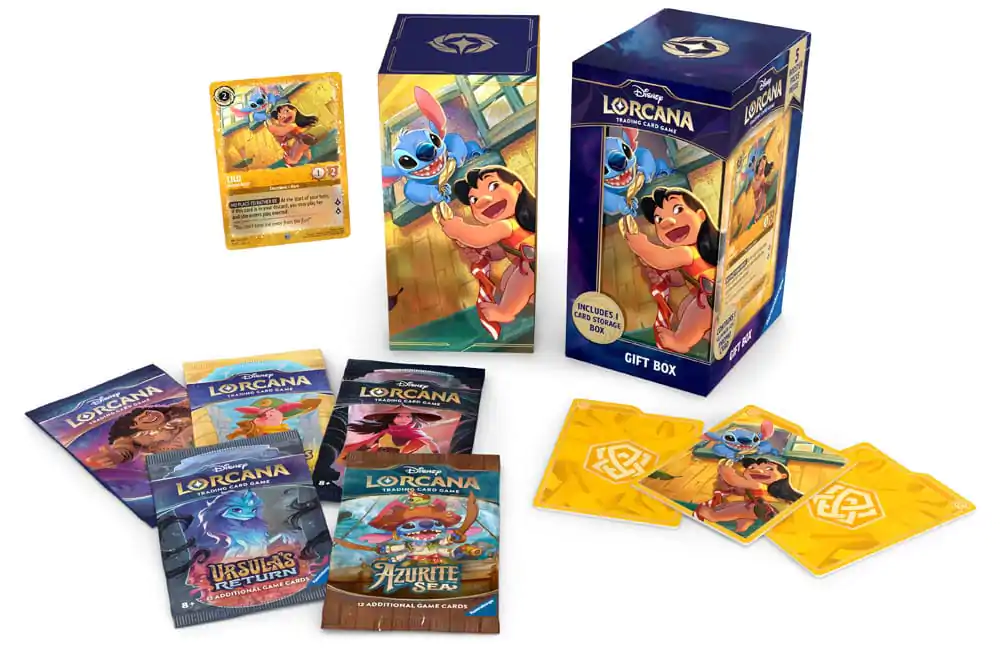 Disney Lorcana TCG Archazia's Island Gift Set Stitch *English Edition* - Zestaw Upominkowy zdjęcie produktu