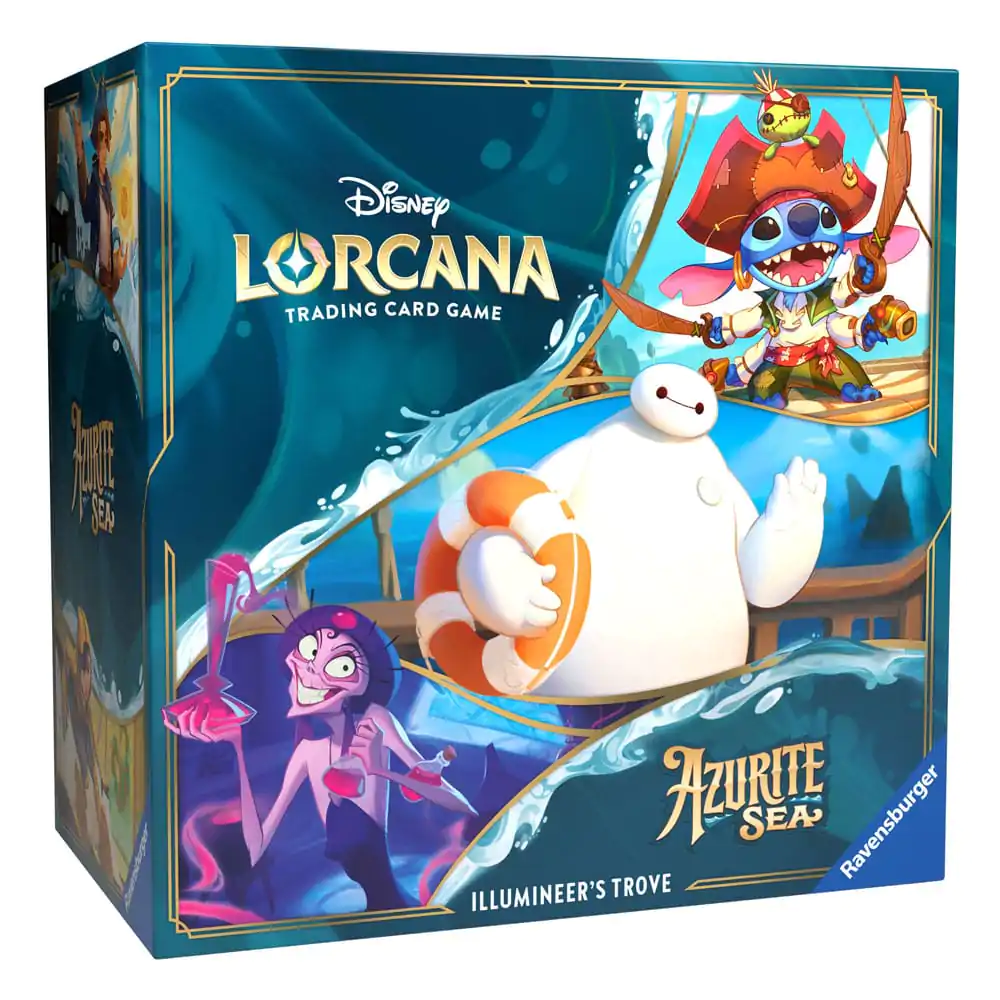 Disney Lorcana TCG Azurite Sea Ilumineer's Trove *English Edition* - Skarbnica Iluminatora zdjęcie produktu