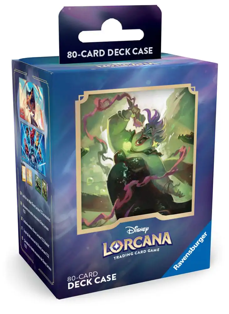 Disney Lorcana TCG Pudełko na Karty (Deck Box) Ursula zdjęcie produktu