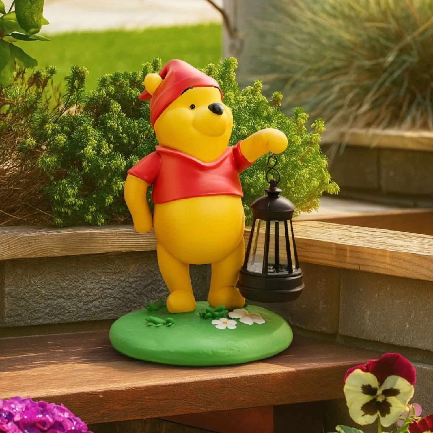 Disney LunaGlo Light Kubuś Puchatek Gnom 27 cm zdjęcie produktu