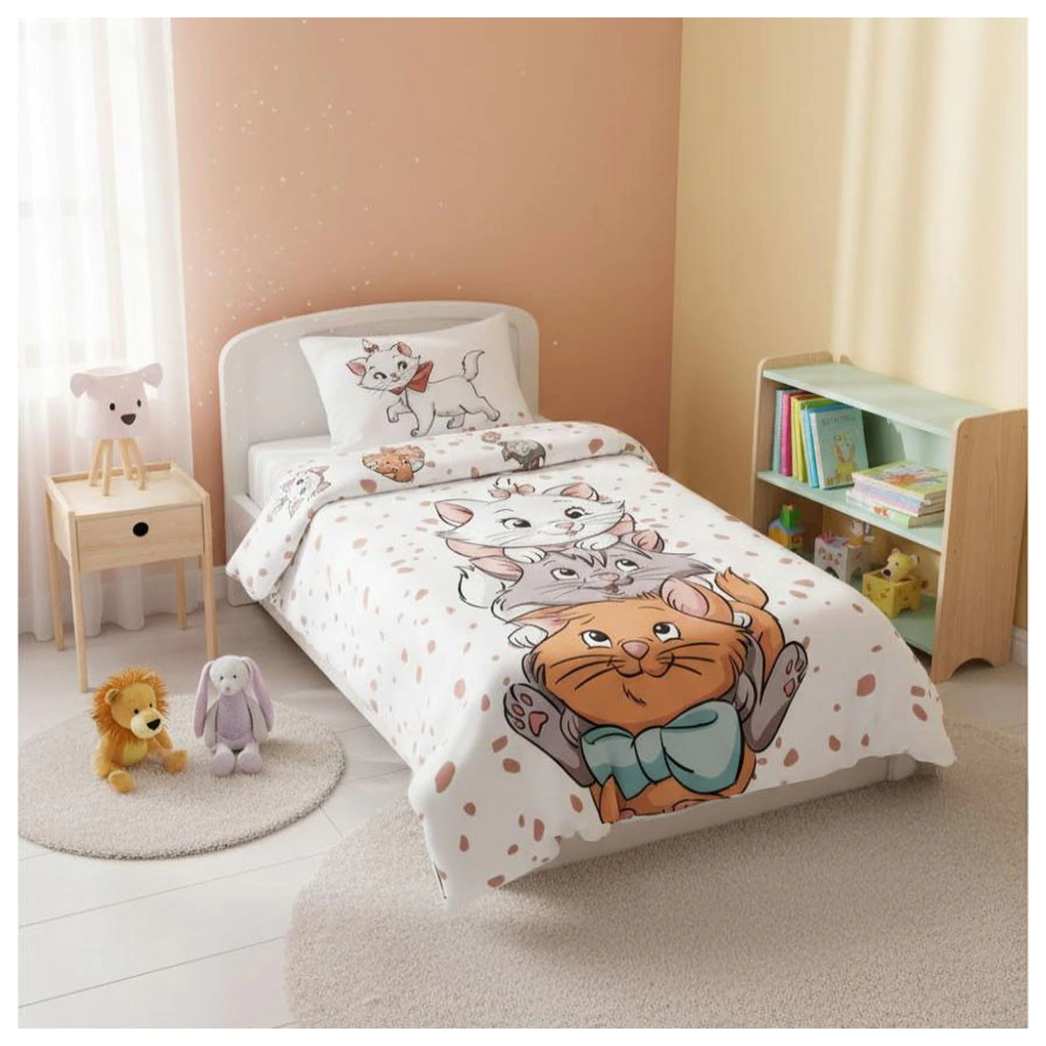 Disney Marie Friends Poszewka na Kołdrę Dziecięcą zdjęcie produktu