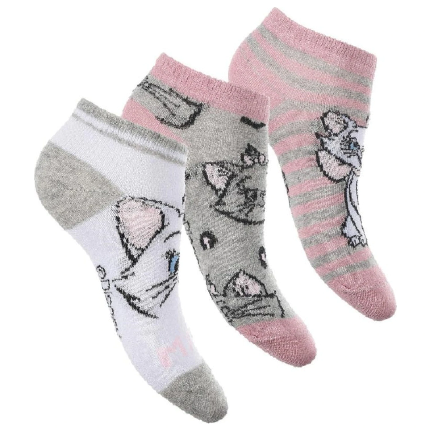 Disney Marie Meowgical Różowe Dziecięce Sekrety Skarpetki 23/26 zdjęcie produktu
