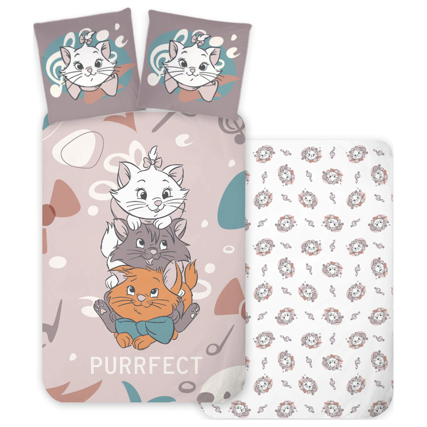 Disney Marie Purrfect poszewka na kołdrę dla maluchów i przedszkolaków zdjęcie produktu