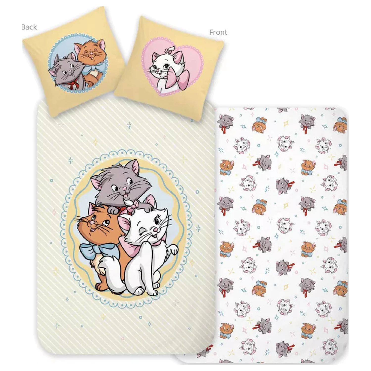 Disney Marie Trio dziecięca, przedszkolna poszwa na kołdrę zdjęcie produktu