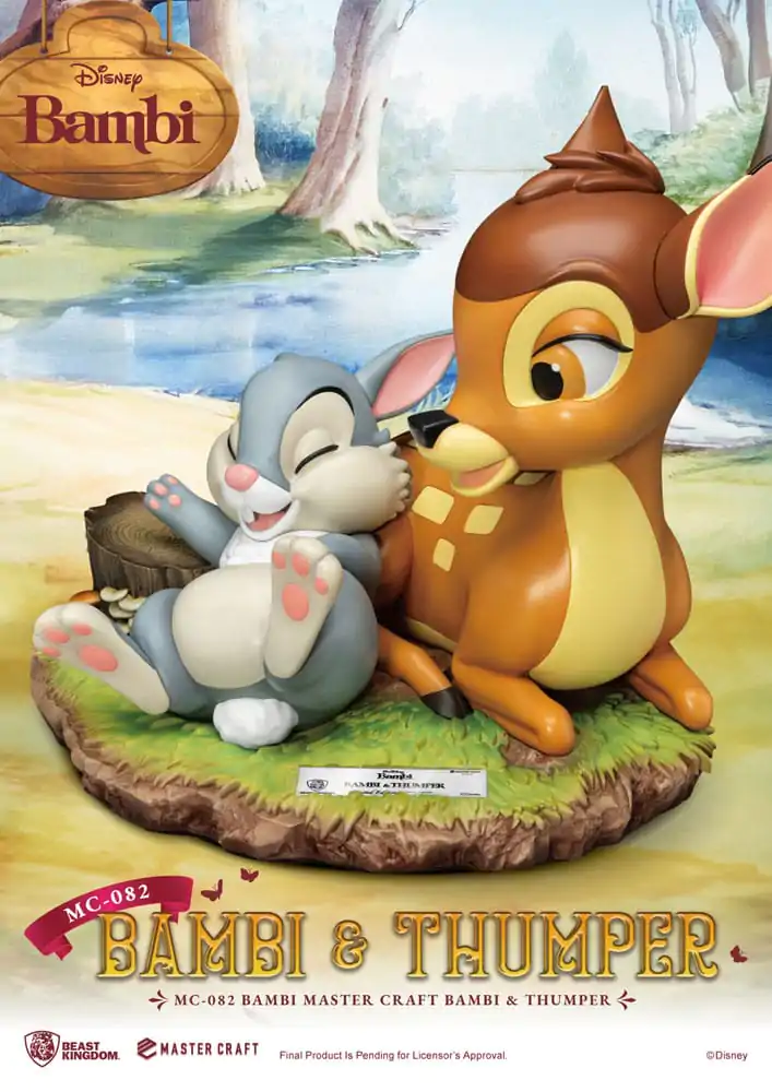 Disney Master Craft Statue Bambi & Thumper 26 cm Statua zdjęcie produktu