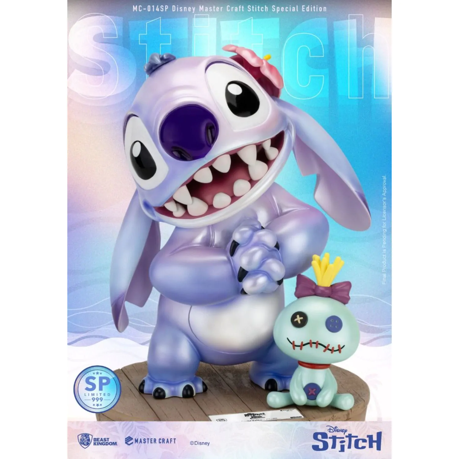 Disney Master Craft Statue Lilo & Stitch Stitch Edycja Specjalna 34 cm zdjęcie produktu