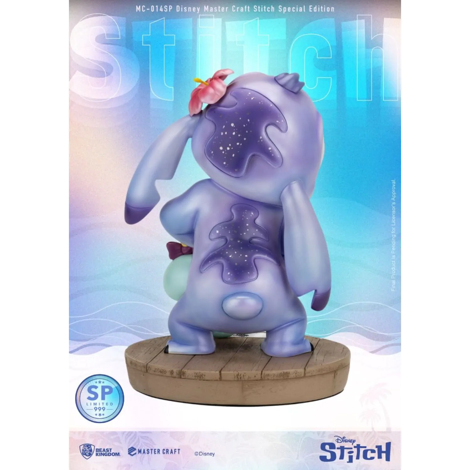 Disney Master Craft Statue Lilo & Stitch Stitch Edycja Specjalna 34 cm zdjęcie produktu