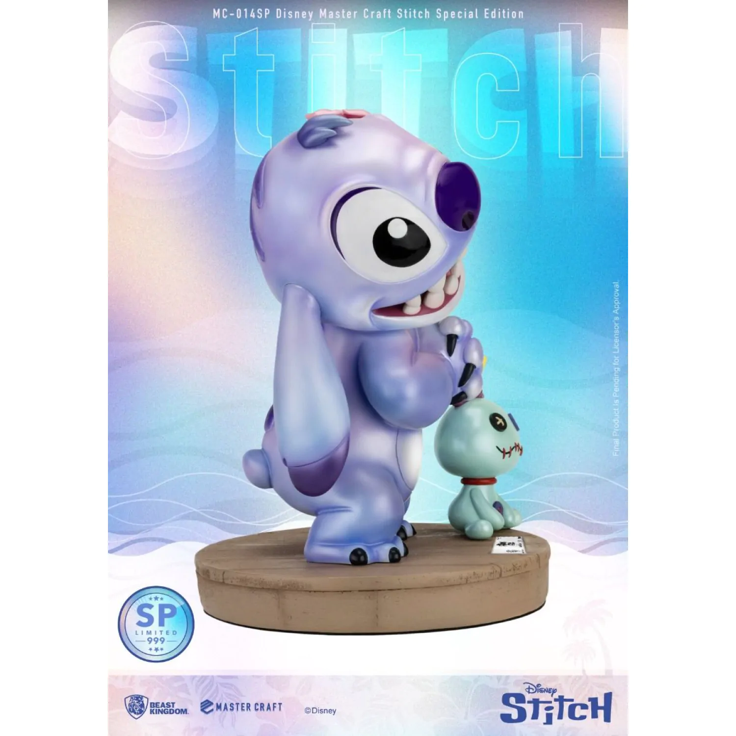 Disney Master Craft Statue Lilo & Stitch Stitch Edycja Specjalna 34 cm zdjęcie produktu