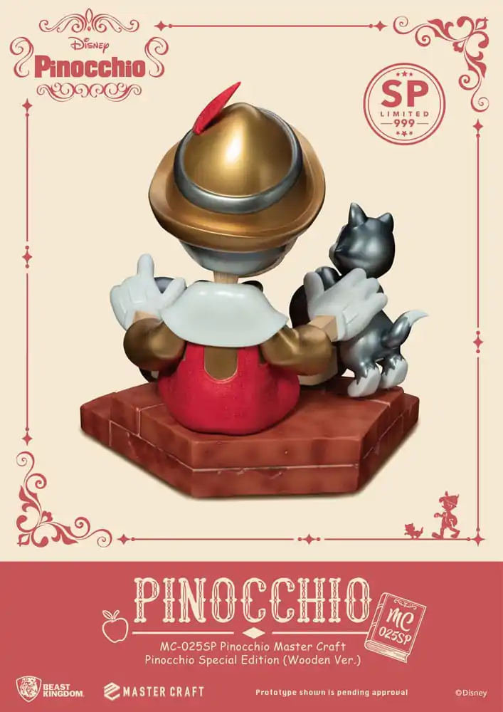 Disney Master Craft Statue Pinokio Wooden Ver. Edycja Specjalna 27 cm zdjęcie produktu