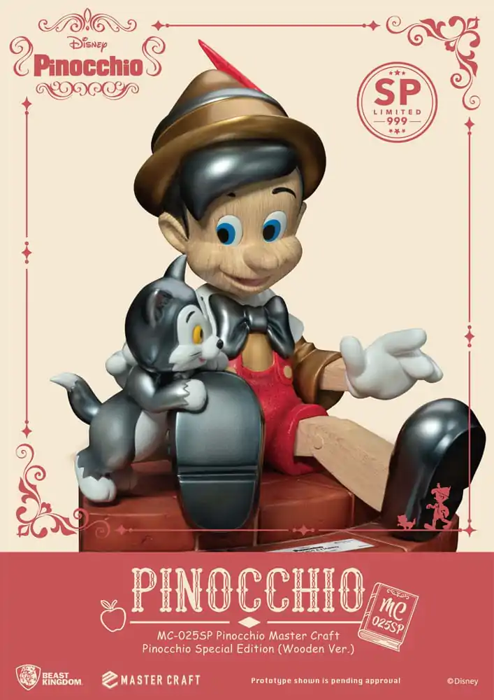 Disney Master Craft Statue Pinokio Wooden Ver. Edycja Specjalna 27 cm zdjęcie produktu